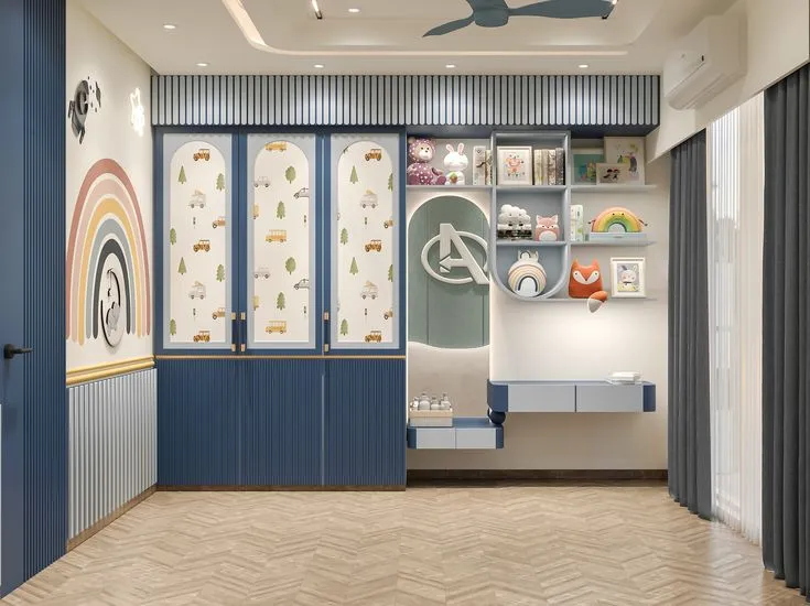 Colourful children's room interior Amravati